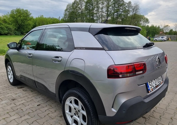 Citroen C4 Cactus cena 45800 przebieg: 154000, rok produkcji 2018 z Częstochowa małe 497